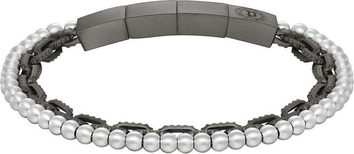 Image du produit Police Shelf - Bracelet en acier double action PEAGB0035301 (15 cm, Acier inoxydable)