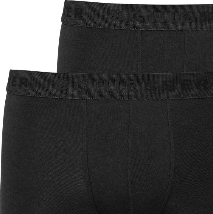 Actual product image Schiesser Pack of 6 Teens Boys 95/5 Organic Cotton Shorts / Pants (140, pack of 6)