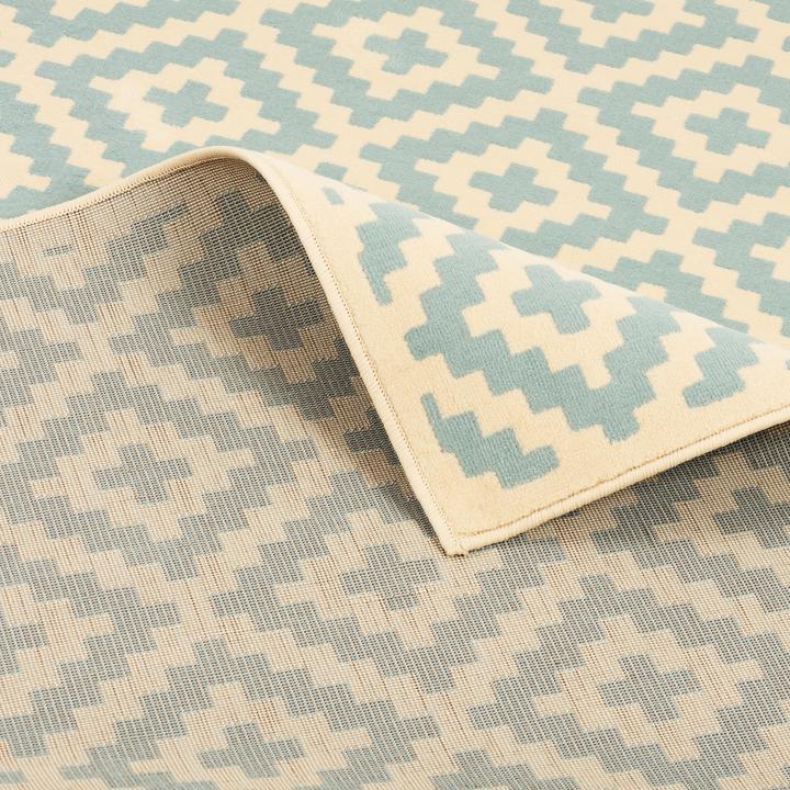 Actual product image Pergamon Designer Kurzflor Teppich Moderne Muster (160 x 225 cm)