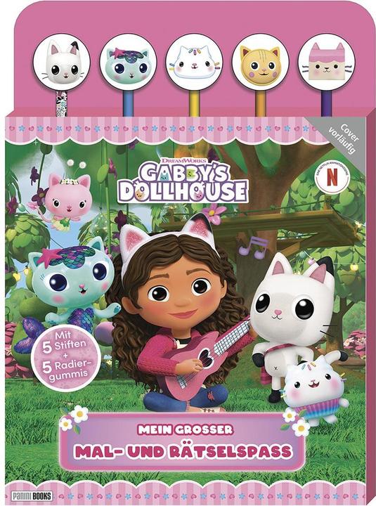 Image du produit Panini Gabby's Dollhouse : Mon fantastique jeu de coloriage et de puzzle