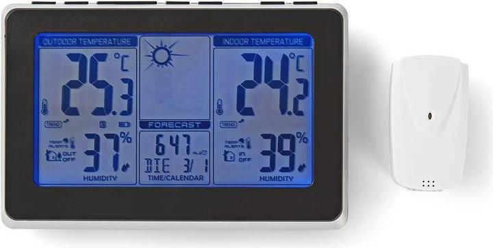 Actual product image Nedis Weather Station WEST400BK