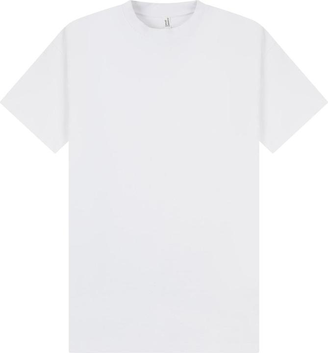 Actual product image Casual Classics Unisex Adult Supreme Organic Combed Extended Neckline Oversized T-Shirt (4XL)