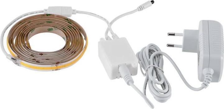 EGLO 900577 COB STRIPE LED LED-Streifen 13,2W Weiss Fernbedienung steuerbare Lichtfarbe dimmbar (200 cm, Indoor)