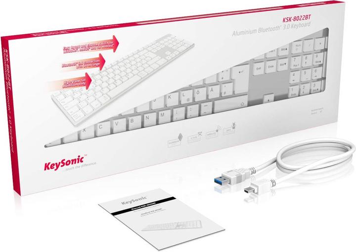 Immagine prodotto KeySonic KSK-8022BT (DE, Senza fili)