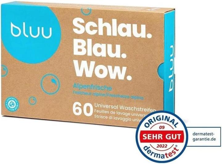 Actual product image bluu Universal washing strips (60 Washing cycles, Sheets)