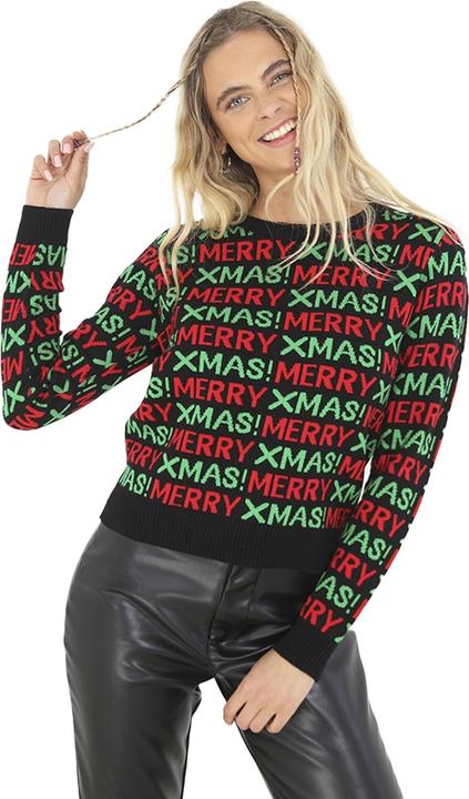 Image du produit Brave Soul Pull de Noël répétitif unisexe pour adultes (S)