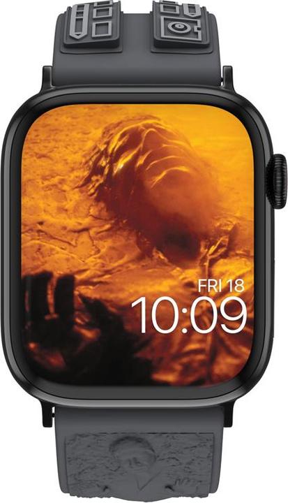 Actual product image Moby Fox Star Wars bracelet pour smartwatch 3D Han Solo Carbonite (Silicone)