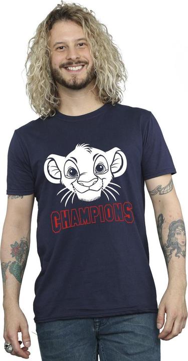 Immagine prodotto Disney The Lion King Simba Face Champion Maglietta Uomo (XXL)