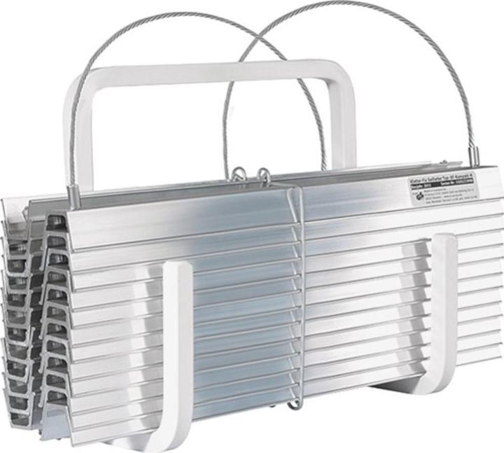 HP Autozubehör Kletter-Fix KF N Aluminium 24 Sprossen max. Gesamtbelastung 300 kg (340 cm)