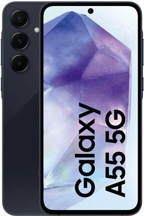 Productafbeelding Samsung Galaxy A55 Ondernemingseditie (128 GB, Geweldige marine, 6.60", Hybride dubbele SIM + eSIM, 50 Mpx, 5G)