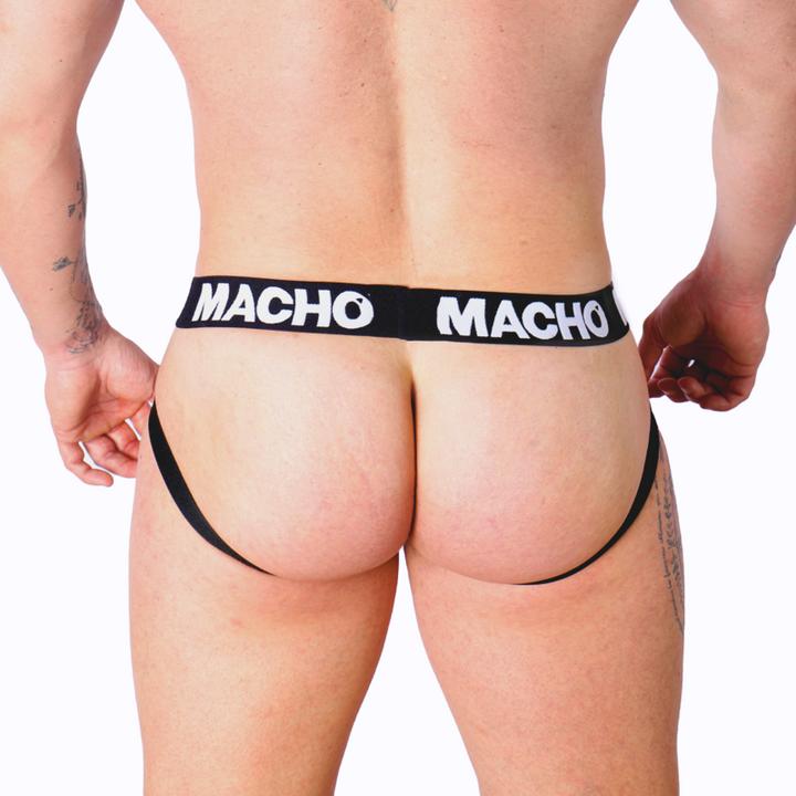Actual product image Macho Underwear MACHO - MX26X1 JOCK NET WHITE M (M)