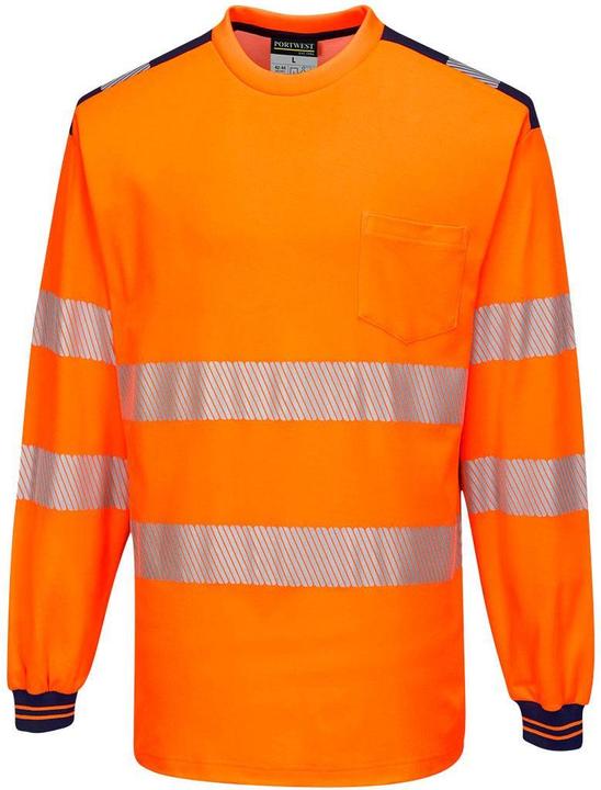 Portwest PW3 TShirt Signalkleidung Sicherheit Langärmlig