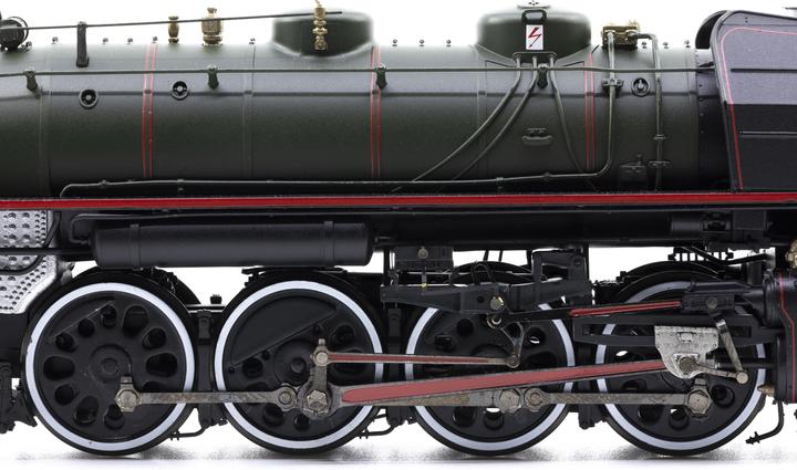 Immagine prodotto Jouef Locomotiva a vapore SNCF 141R 1244 verde con tender a olio Ep. V (Traccia H0)