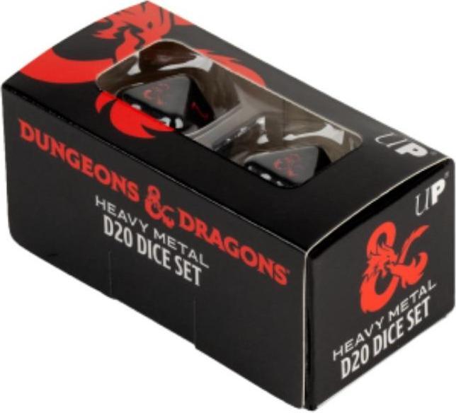 Actual product image Ultra Pro Neu Dungeons & Dragons - Heavy Metal D20 Dice Set