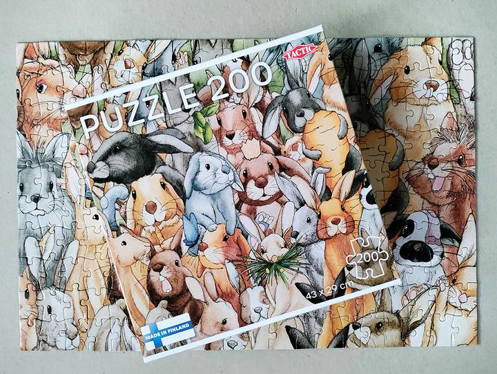 Produktbild Tactic Puzzle Hasen, 200 Teile. (200 Teile)