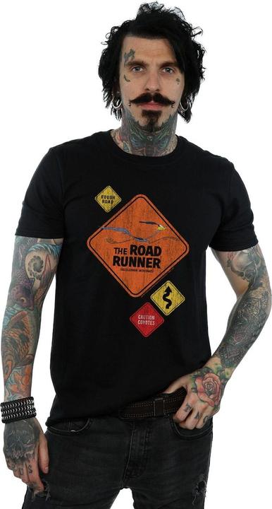 Produktbild Looney Tunes Road Runner Road Sign TShirt (L)