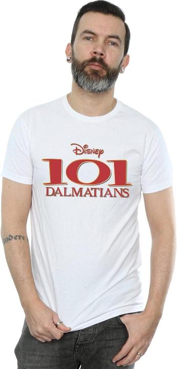 Actual product image Disney Mens 101 Dalmatians Logo T-Shirt (S)