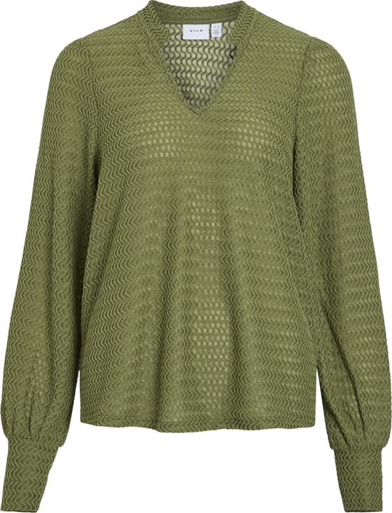 Actual product image Vila V-neck top with long sleeves (L)