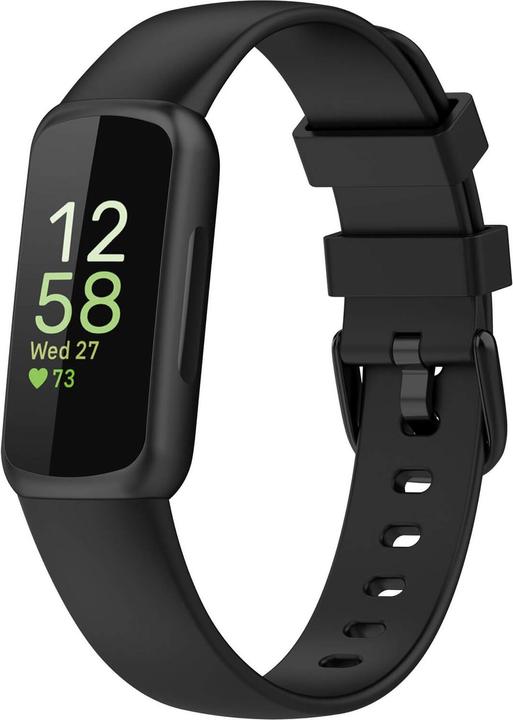 Produktbild Cover-Discount Fitbit Inspire 3 - Silikon Ersatzarmband schwarz (Silikon, Inspire 3)