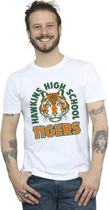 Produktbild Netflix Stranger Things Hawkins Arch Tiger TShirt (S)