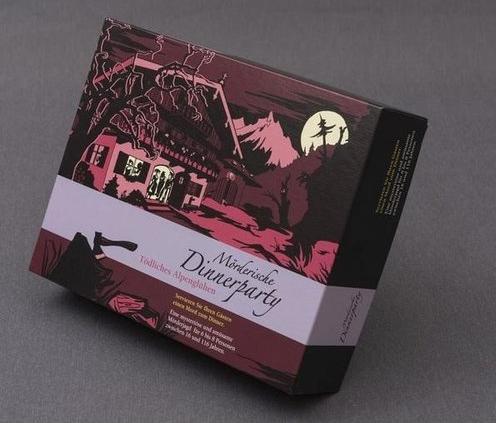 Actual product image Murderous Dinner Party Deadly Alpine Glow (German)