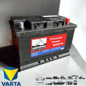 Image du produit Varta Batterie de démarrage L3 12V 74Ah 680 EN (A) (12 V, 74 Ah)