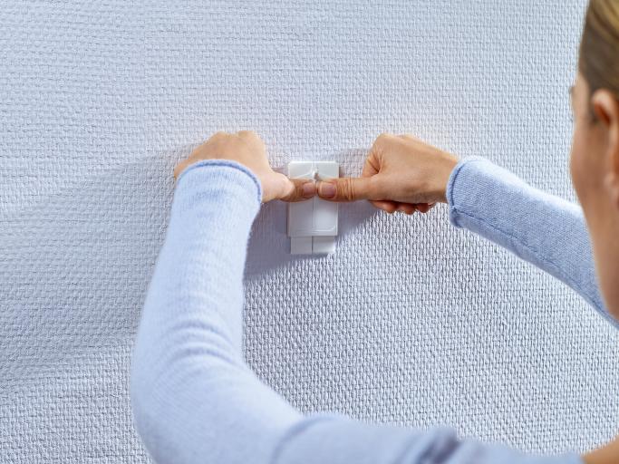 Actual product image tesa Adhesive nail for wallpaper & plaster, 2kg holding power, removable without a trace & reusable, 2