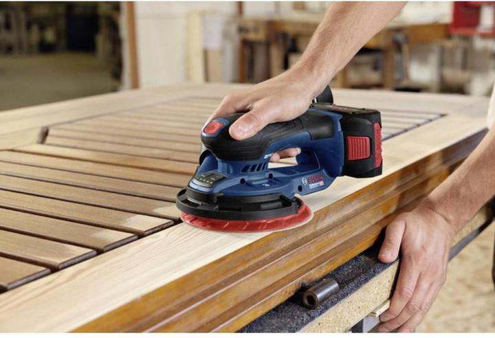 Actual product image Bosch Professional Akku-Exzenterschleifer GEX 18V-150-3 (Eccentric grinder)