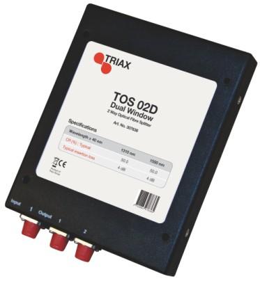 Produktbild Triax TOS 02 D 2fach optischer Verstärke mit FC/PC Anschlüssen (Kabel)