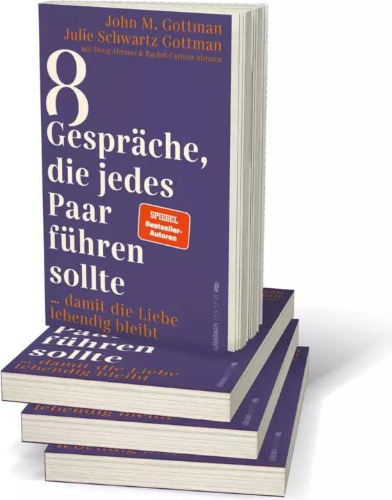 Actual product image 8 Gespräche, die jedes Paar führen sollte (German, John Gottman, 2022)