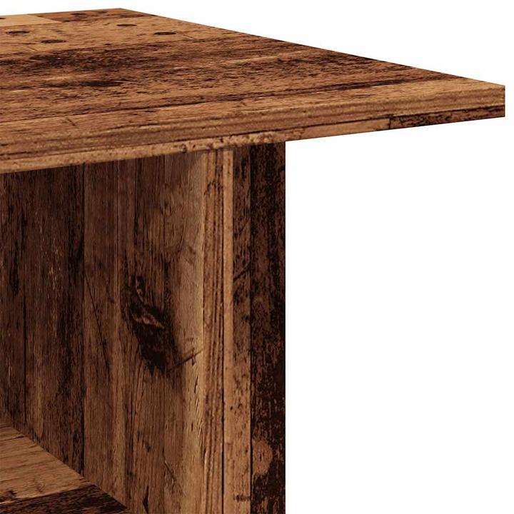 Image du produit VidaXL TV Regal TV Schrank Lowboard Fernsehtisch mit Rollen Altholz-Optik (80 x 40 x 45 cm)