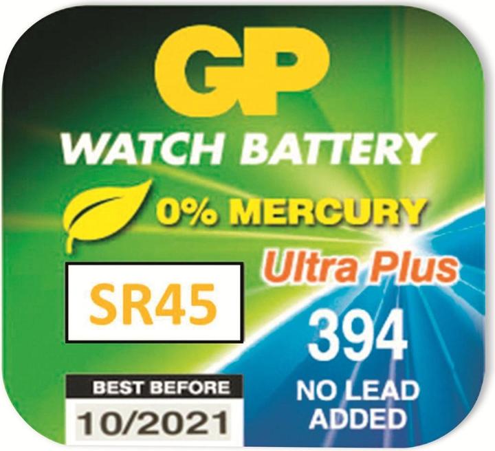 Produktbild GP Batteries Knopfzellen (1 Stk., SR45, 66 mAh)