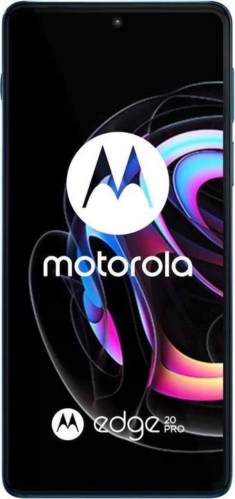 Image du produit Motorola Edge 20 Pro (256 Go, Cuir végétalien bleu, 6.70", Double SIM, 108 Mpx, 5G)
