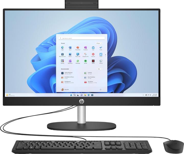 Actual product image HP AIO 24-cr0005nc/24"" IPS FHD AG/Core i7-1355U/32GB/1TB SSD/Intel Graphics/4xUSB/1xHDMI/RJ45/WI (Intel Core i7-1355U, 32 GB, 1000 GB, Intel Iris Graphics)