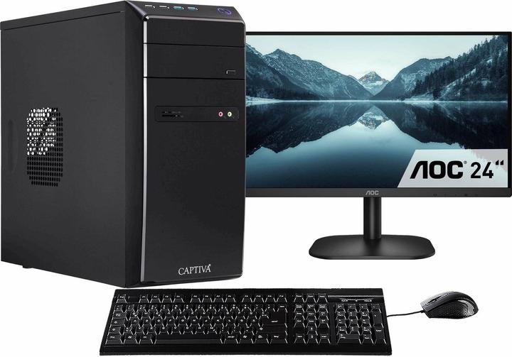 Image du produit Captiva Power Starter I67-216 TFT Bundle Core i5 UHD Graphics (Intel Core i5-11400, 8 Go, 480 Go, UHD Graphics 730)