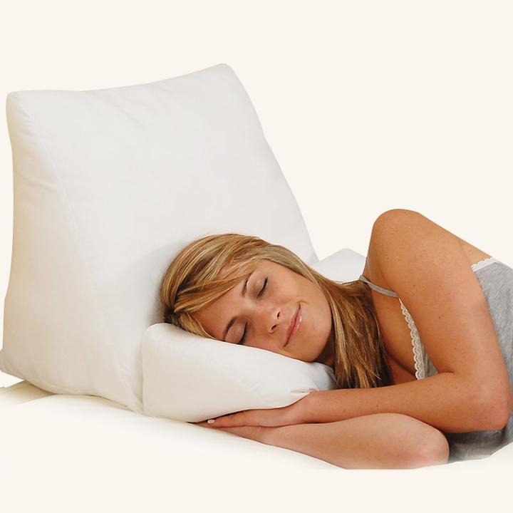 Actual product image Dreamolino Flip Pillow (23 x 50 x 14 cm, 43 x 50 x 15cm)