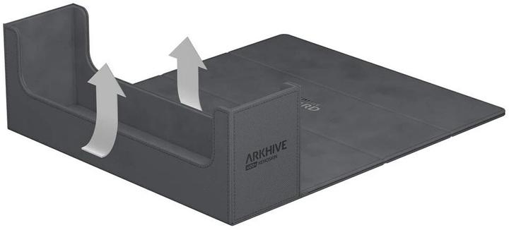 Actual product image Ultimate Guard Card Box XenoSkin Arkhive Monocolor 400+ Grey