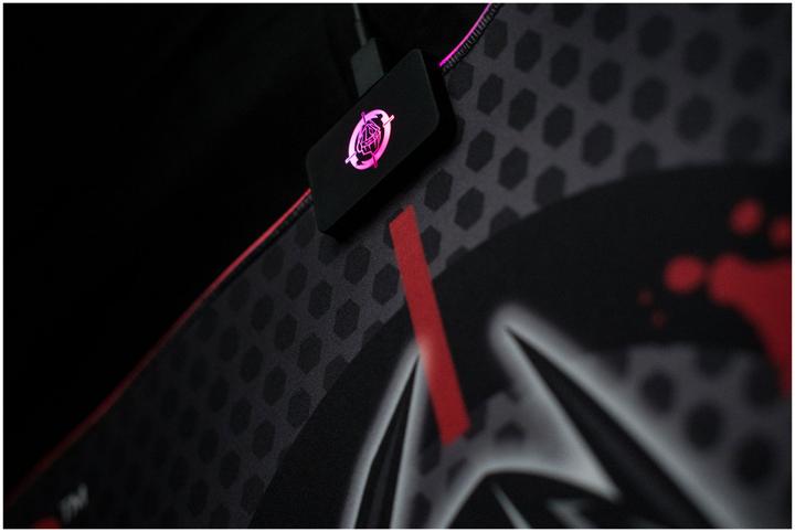 Actual product image Zeroground MP-1900G SHINTO Extreme V2.0 RGB Gaming Mouse Pad 350x250mm