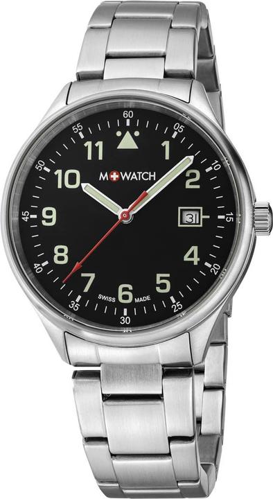 M Watch Mondaine Aero (Analoguhr, Fliegeruhr, Swiss Made, 41 mm)