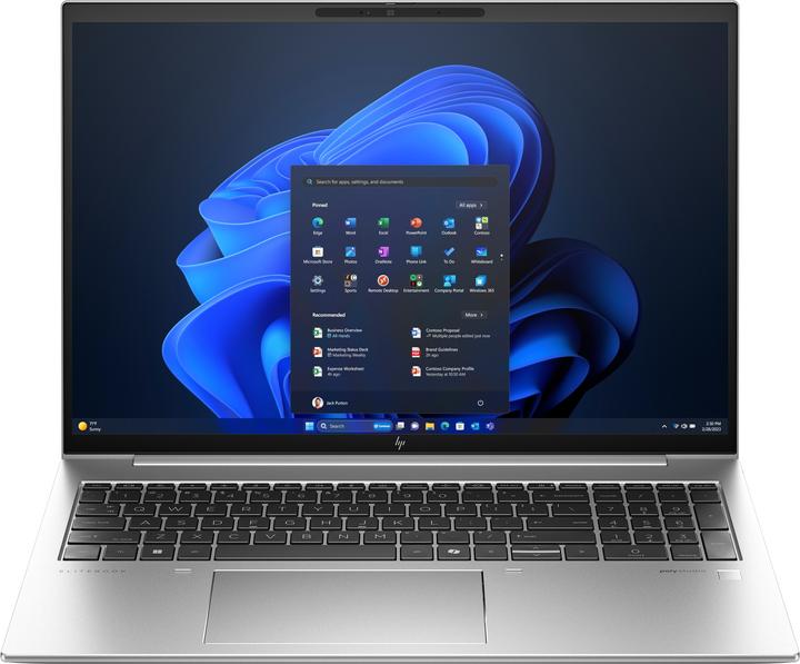 Actual product image HP EliteBook 860 G11, Intel Core Ultra 5, 40.6 cm (16"), 1920 x 1200 pixels, 16 GB, 512 GB, Win (16", Intel Core Ultra 5 125U, 16 GB, 512 GB, DE)