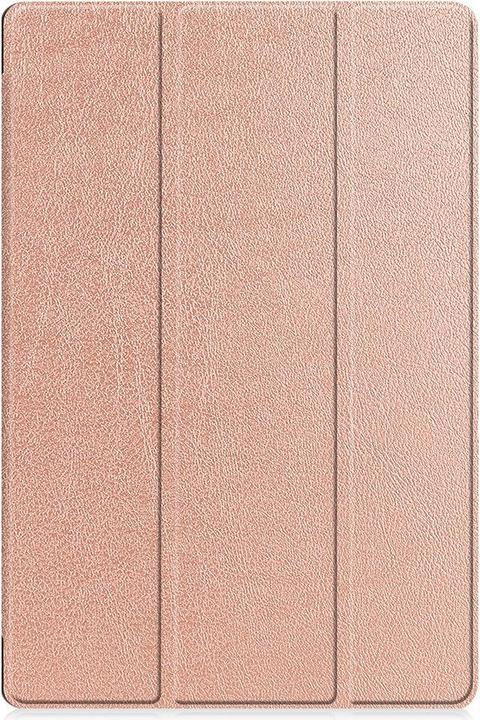 Cover-Discount Galaxy Tab S7+ (12.4) - Tri-fold Smart Case roségold (Galaxy Tab S7 FE)