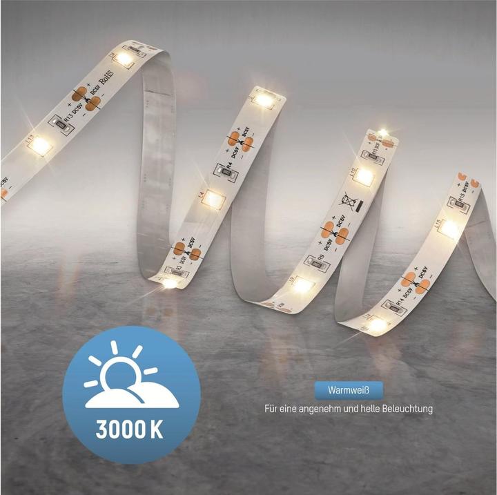 Produktbild Ansmann LED-Band mit Sensor (Warmweiss, 200 cm, Indoor)