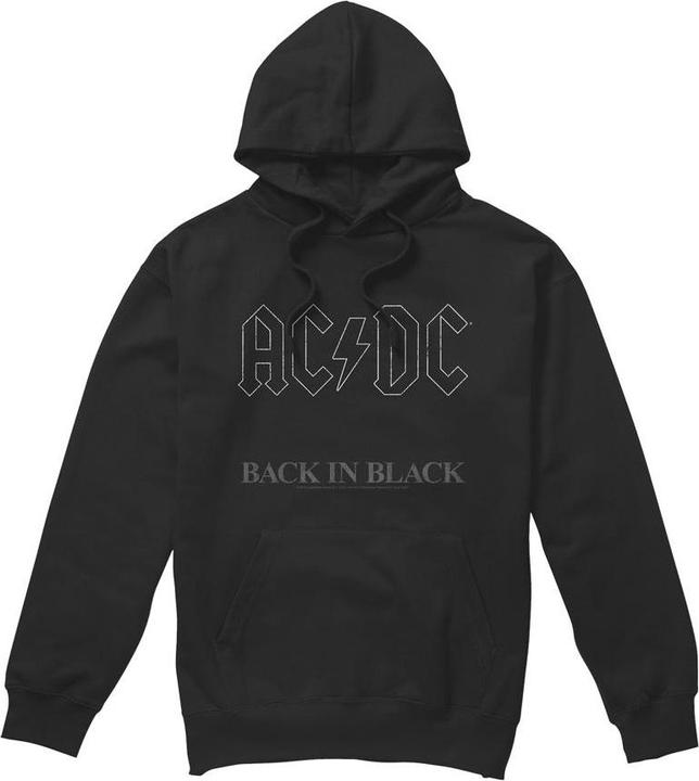 AC/DC Back In Black Kapuzenpullover (L)