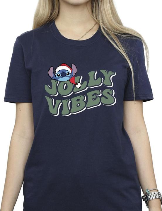 Produktbild Disney Lilo & Stitch Jolly Chilling Vibes TShirt (M)