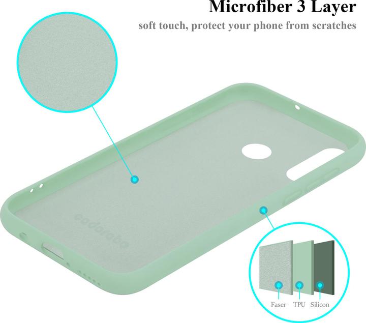 Actual product image Cadorabo TPU Liquid Silicone Case Cover (Huawei P30 Lite)