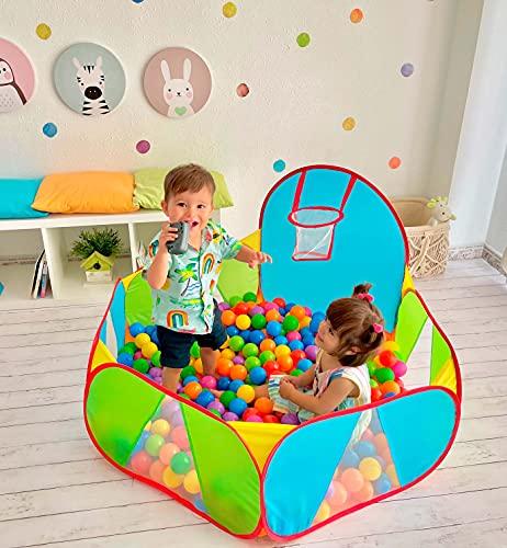 Produktbild Activity Board Bällebad Baby | Bällebad ohne Bälle | Bällebad quadratisch | Ball Pit | Ball Pool | Ball Pool