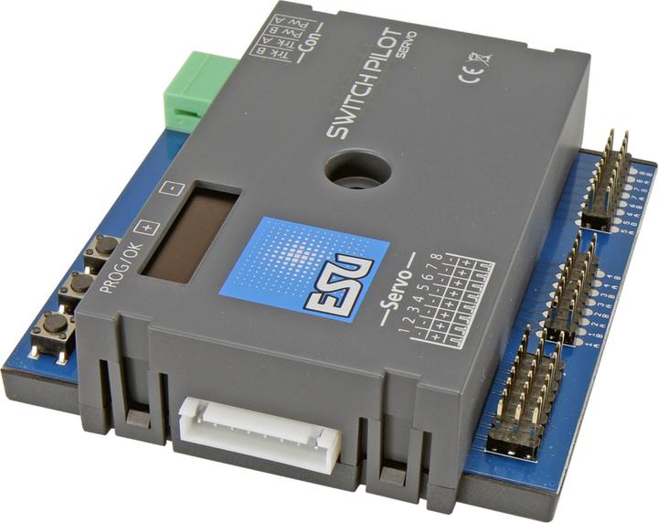 ESU SwitchPilot 3 Servo,8-fach,DCC/MM,OLED,RC-Feedback