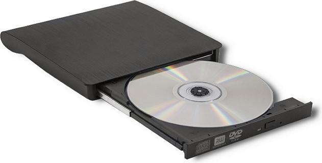Actual product image Qoltec External DVD-RW recorder USB 3.0 (DVD writer)
