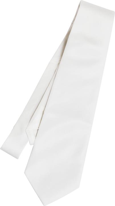 Image du produit Ideen Cravate en soie P08, blanc, 9,5x140 cm