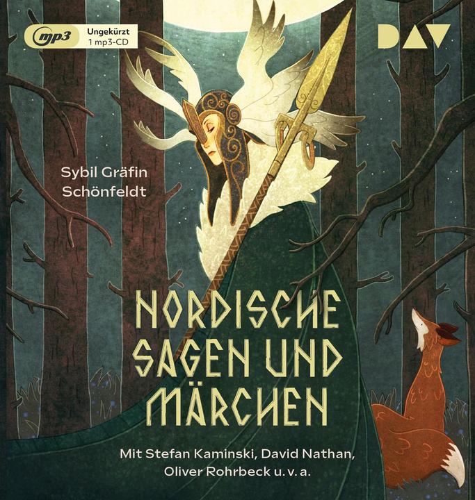 Produktbild D.A.V. Nordische Sagen und Märchen (mp3) (Sybil Gräfin Schönfeldt, Cathlen Gawlich, Stefan Kaminski, Melanie Pukass, Justin Hernandez, David Nathan, Simon Jäger, Deutsch)